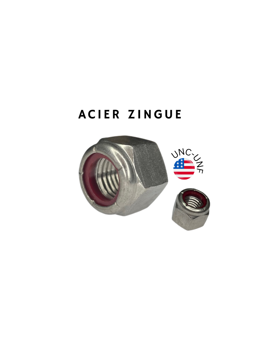 ECROU-FREIN-BAGUE-NYLON-ACIER-ZINGUE-GRADE2