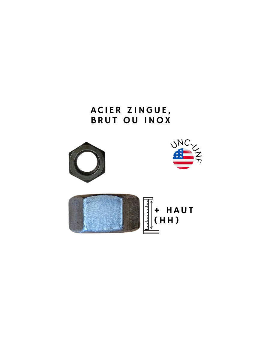 ECROU-AMERICAIN-HAUT-HH-UNC-UNF